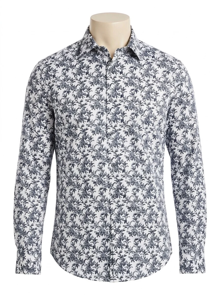 Delson Long Sleeve Button Down Shirt
